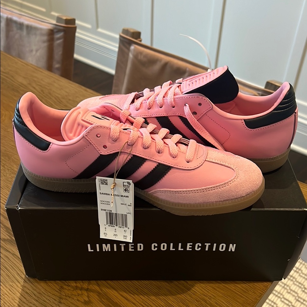 Adidas Sambas Limited Collection Pink Sneakers
